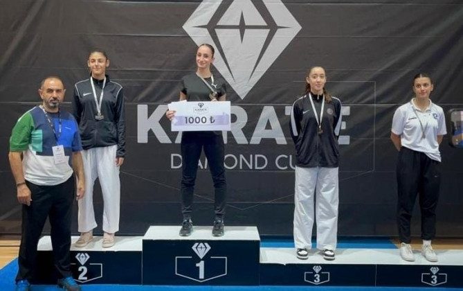 Diyarbakırlı Milli Karateci sena Kızılaslan’dan bir altın madalya daha