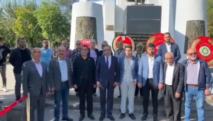 Diyarbakır Anıt Park’ta Çelenk Krizi